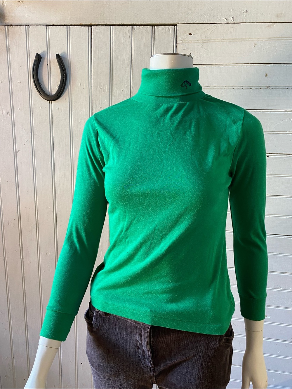 Jordache Emerald Green Turtleneck Sweater